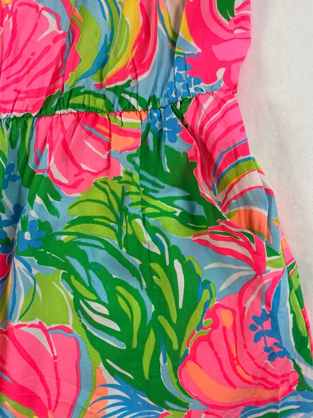 LILLY PULITZER So A-Peeling Tybee Romper Tropical Sleeveless Medium - Picture 7 of 12